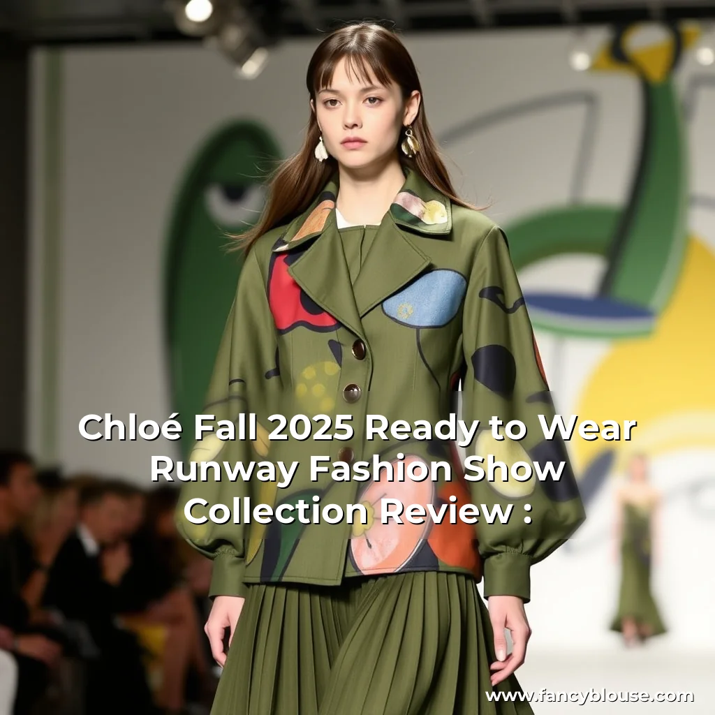 Read more about the article Chloé Fall 2025 Ready  to  Wear Runway  Fashion Show  Collection Review :
