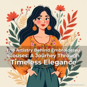 Artistic representation for The Artistry Behind Embroidered Blouses: A Journey Through Timeless Elegance