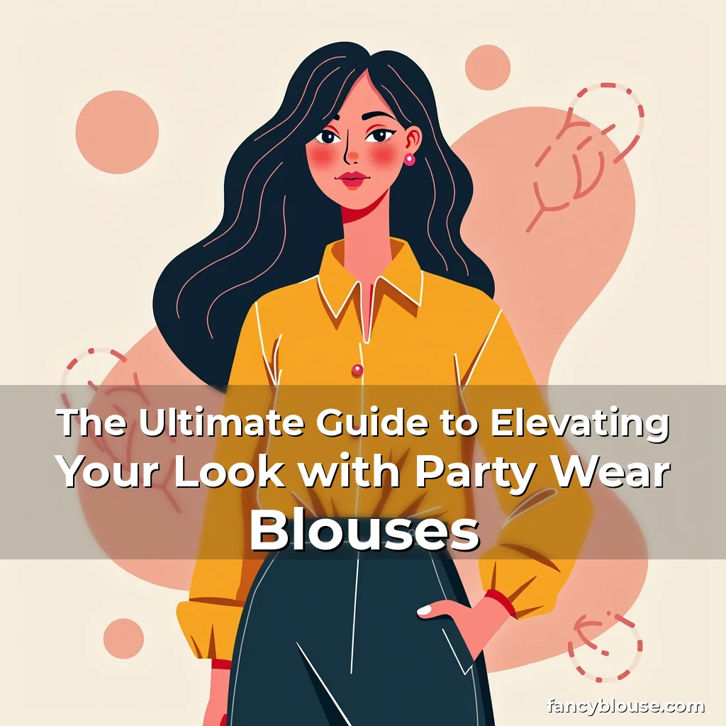 Read more about the article The Ultimate Guide to Elevating Your Look with Party Wear Blouses