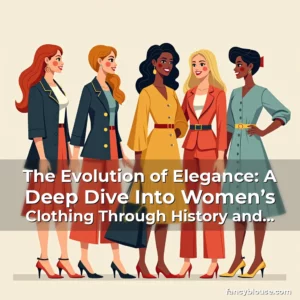 Artistic representation for The Evolution of Elegance: A Deep Dive Into Women’s Clothing Through History and Modern Trends