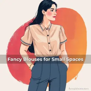 Artistic representation for Fancy Blouses for Small Spaces