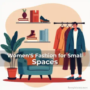 Artistic representation for Women'S Fashion for Small Spaces