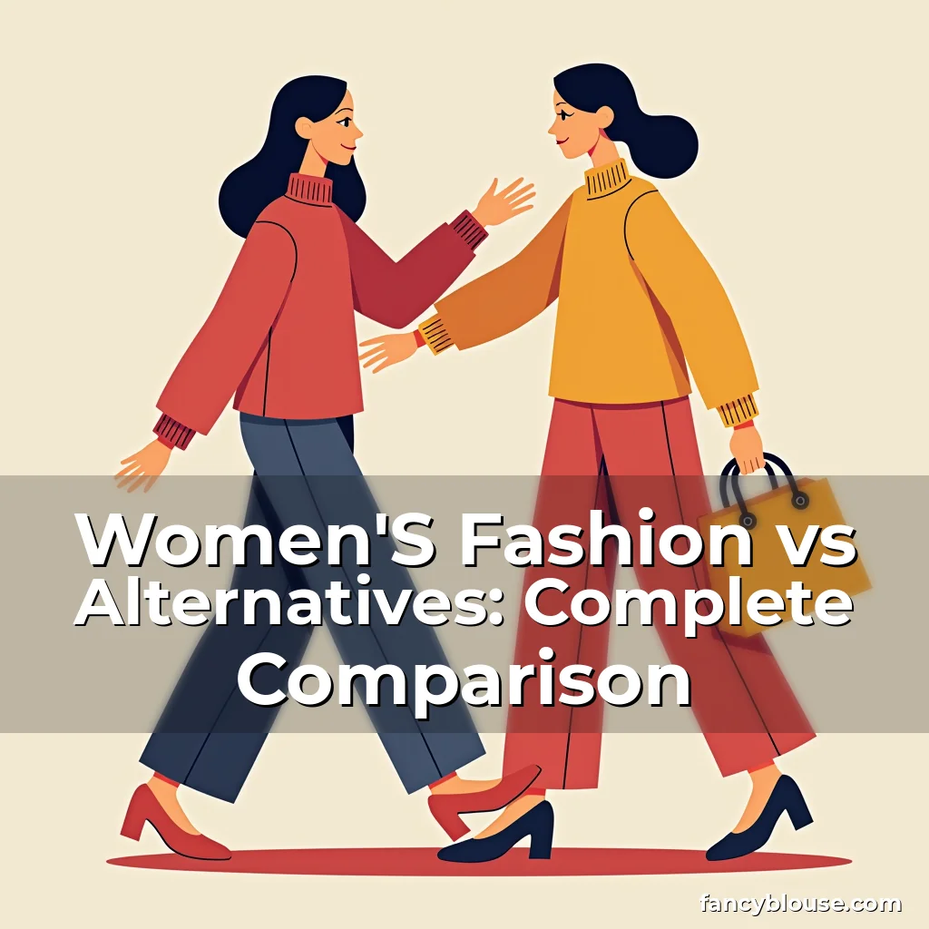 Artistic representation for Women'S Fashion vs Alternatives: Complete Comparison