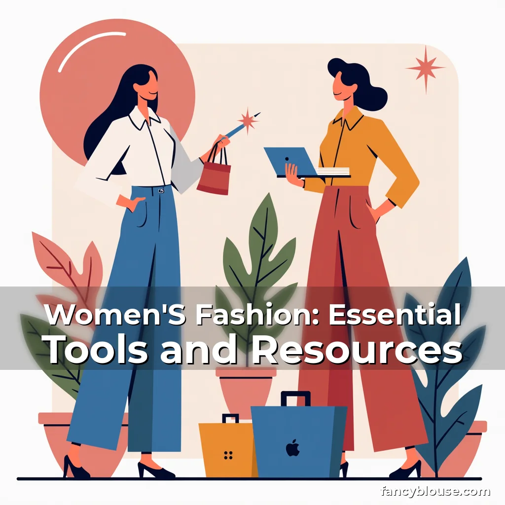 Artistic representation for Women'S Fashion: Essential Tools and Resources