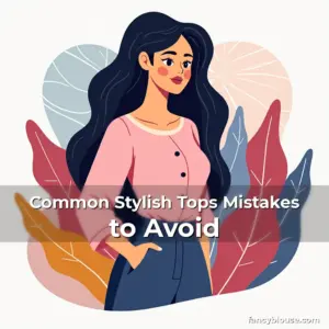 Artistic representation for Common Stylish Tops Mistakes to Avoid
