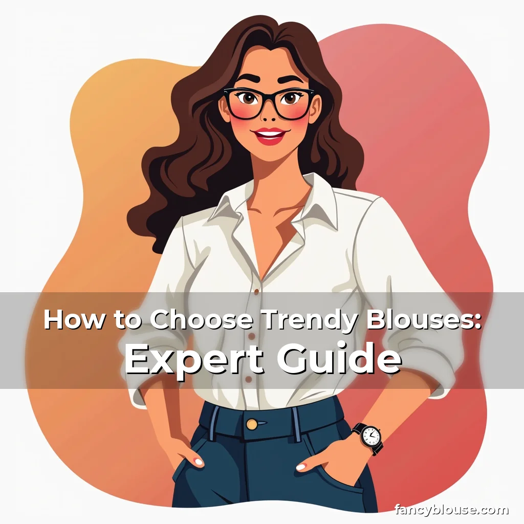 Artistic representation for How to Choose Trendy Blouses: Expert Guide