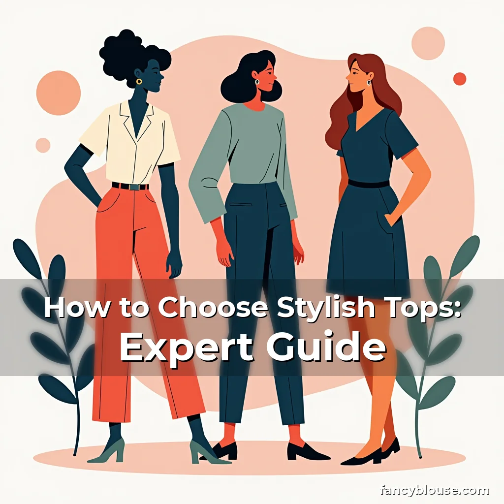 Artistic representation for How to Choose Stylish Tops: Expert Guide