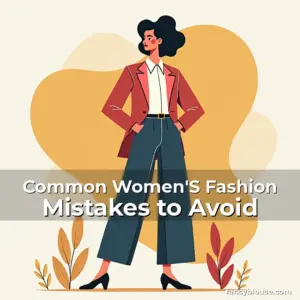 Artistic representation for Common Women'S Fashion Mistakes to Avoid