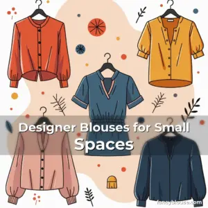Artistic representation for Designer Blouses for Small Spaces