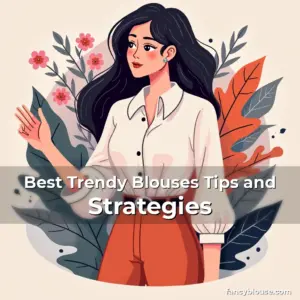 Artistic representation for Best Trendy Blouses Tips and Strategies