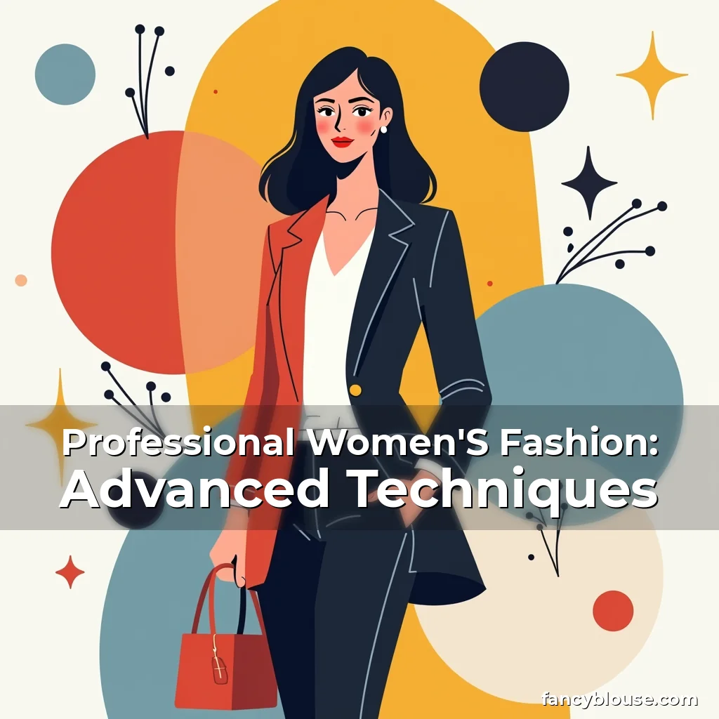 Artistic representation for Professional Women'S Fashion: Advanced Techniques